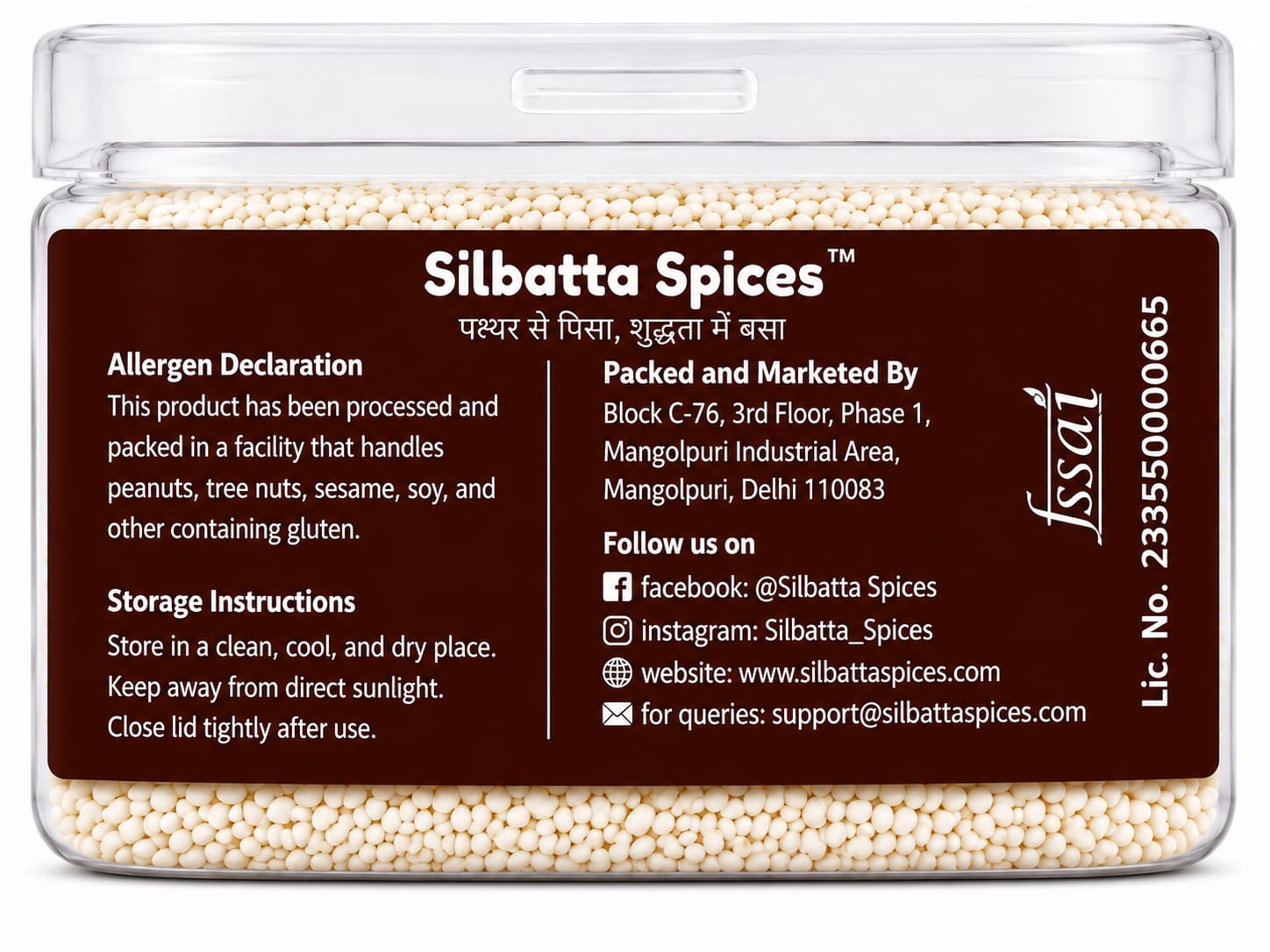White Sesame Seeds/Safed Til Natural 100gm - Image 2