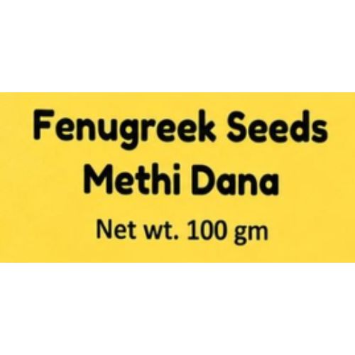 Fenugreek Seeds Methi Dana Natural 100gm by Silbatta Spices