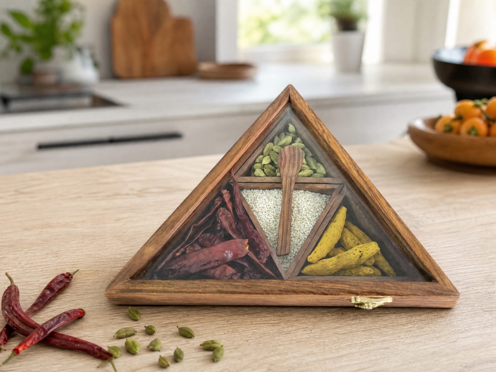 Silbatta Spices designer spice box